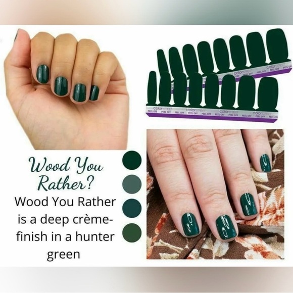 Color Street Other - 91. Color Street Wood You Rather?